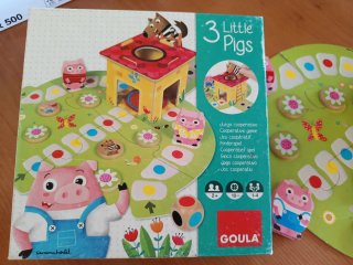 Juego 3 Little Pigs Goula - los 3 cerditos