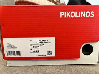 Sandalias Pikolinos hueso y beige