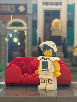 LEGO Minifigure Giocatore Football Serie 8