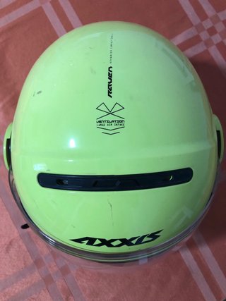 Casco Jet AXXIS Talla S Amarillo
