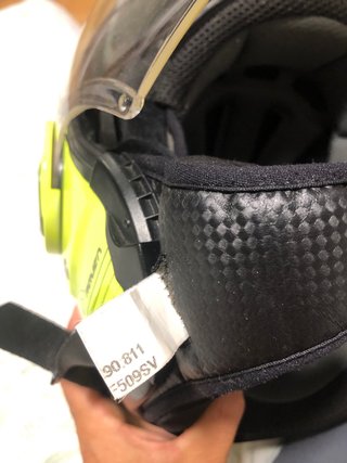 Casco Jet AXXIS Talla S Amarillo