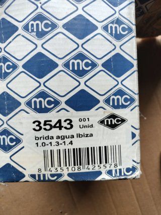 Repartidor Refrigerante Seat Volkswagen