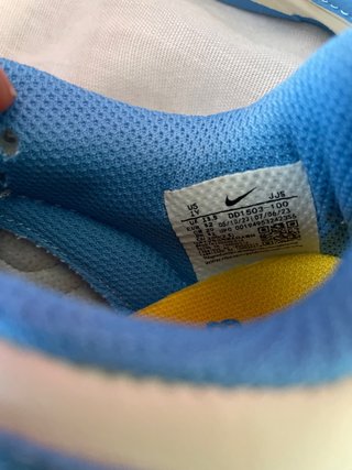 Zapatillas Nike Jordan Originales Azul Blanco