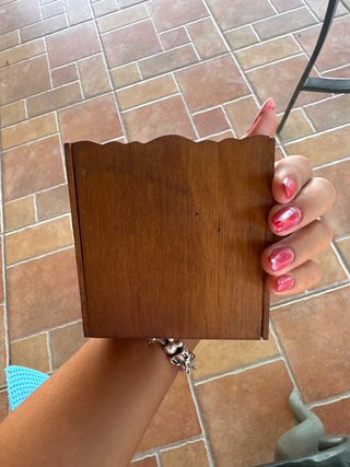 Mueble madera casa muñecas/colección