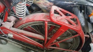 Moto Guzzi 65 Roja Documentación ITV