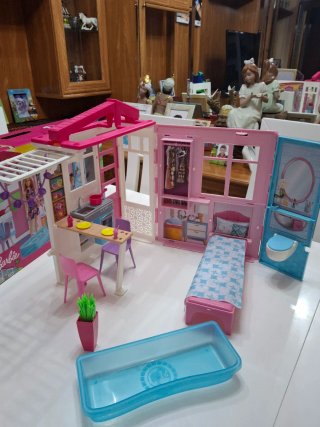 Casa Maletín Plegable Barbie