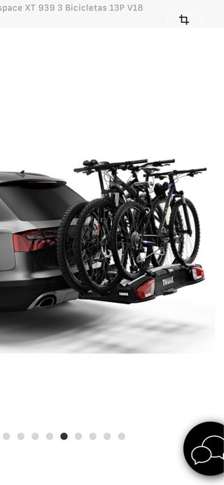 Portabicicletas Thule 3 bicicletas- Poco Uso