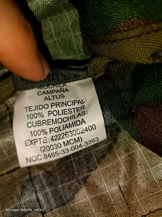Mochila Militar altus 100l