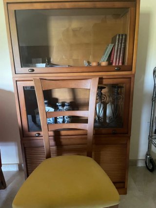 Sillas (2) de comedor madera