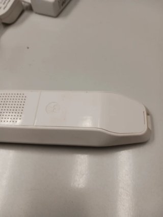 Teléfono fijo Motorola inalámbrico blanco