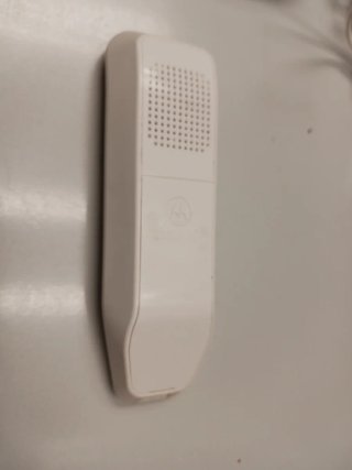 Teléfono fijo Motorola inalámbrico blanco