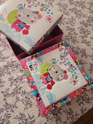 Caja Recuerdos Bebé Tuc Tuc