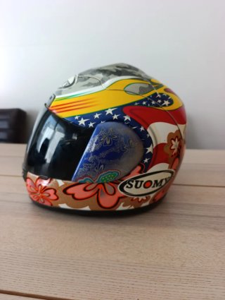 Casco  SUOMY Hawaiian Flowers Piloto Ben Bostrom
