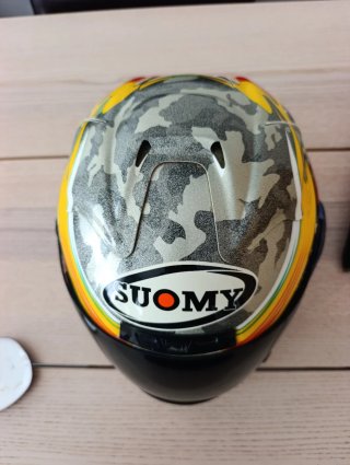 Casco  SUOMY Hawaiian Flowers Piloto Ben Bostrom