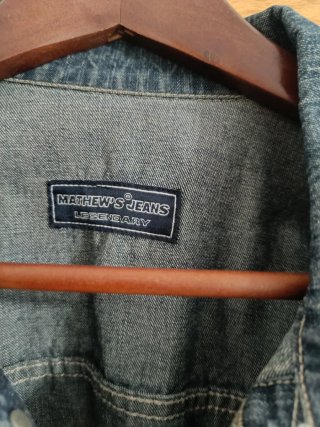 Cazadora Vaquera Mathew's Jeans Talla L