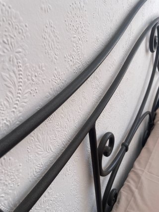 Cabecero de cama de matrimonio de forja