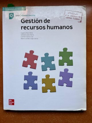 Gestión de recursos humanos, grado superior