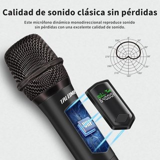 4 Micrófonos Inalámbricos K604 2.4 GHz NUEVO