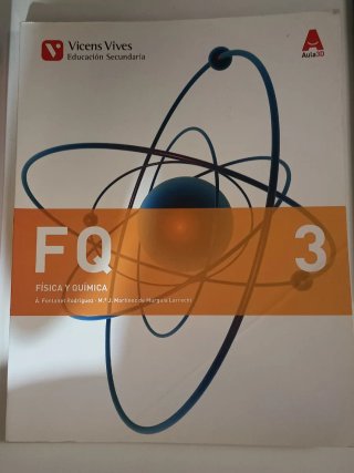 Libro Física y Química 3º ESO FQ Vicens Vives