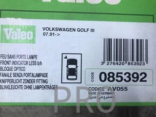 Piloto intermitente volkswagen golf 3 nuevo