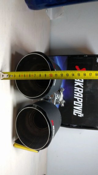 Colas de escape dobles Akrapovic