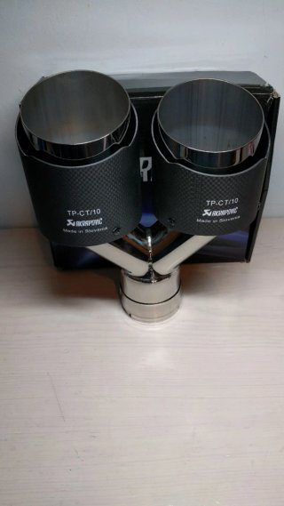 Colas de escape dobles Akrapovic