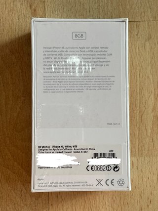 IPHONE 4S 8GB PRECINTADO