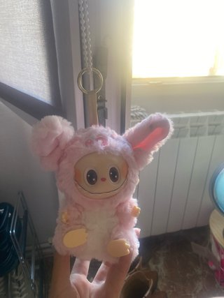 Labubu Stich Rosa Peluche