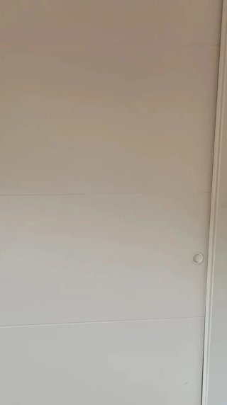 Puerta corredera blanca madera maciza (2 unidades)
