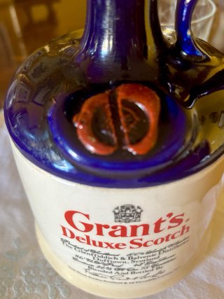 CANECO/BOTELLA GRES VINTAGE GRANT’S SCOTCH.