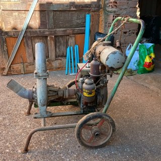 Motobomba de agua