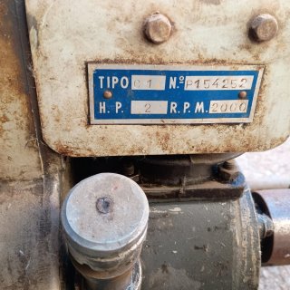 Motobomba de agua