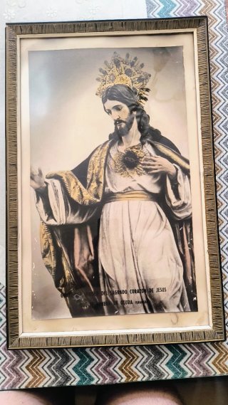 Cuadro religioso antiguos.