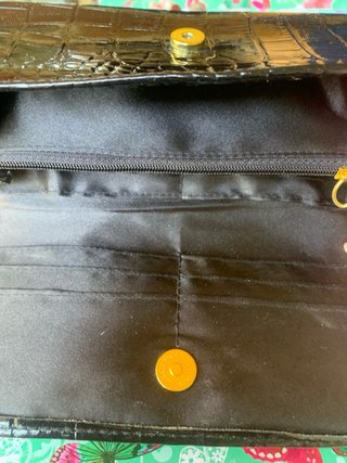 Cartera billetera y monedero negra