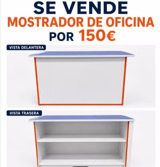 Mostrador de oficina 120€