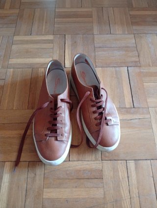 Zapatos elegantes de Lujo. Santoni. Hombre