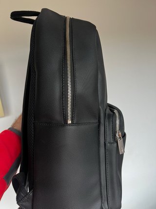 Mochila Lacoste Negra Original NH4430HC