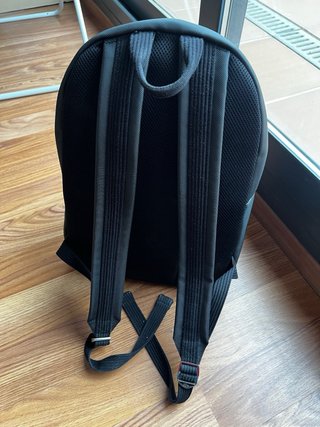 Mochila Lacoste Negra Original NH4430HC
