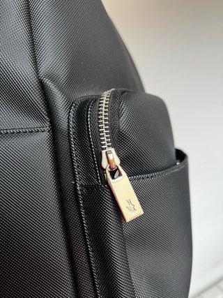 Mochila Lacoste Negra Original NH4430HC