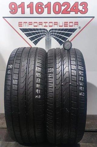 225 45 17 W PIRELLI RUEDA AL 90% VIDA UTIL
