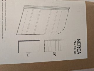 Mampara de bañera Nerea 76x130