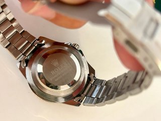 Reloj Submariner Negro/Plateado