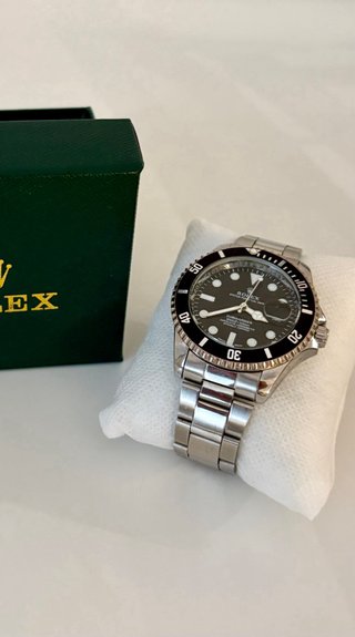 Reloj Submariner Negro/Plateado
