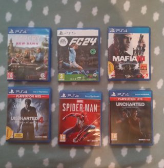 Lote Juegos PS4 y PS5