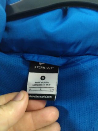 Chaqueta UD Almería Vintage Nike Azul