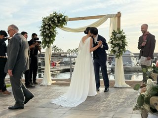 Capa Novia Gasa Blanco Roto