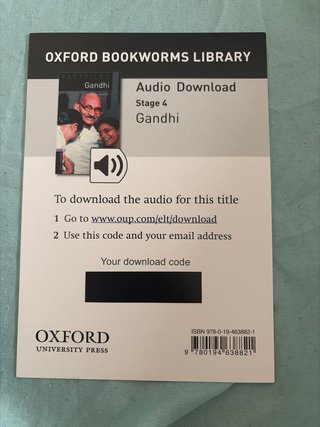 Oxford Bookworms Library: Stage 4: Gandhi