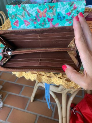 Cartera Amichi Piel Marrón