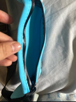 Riñonera para correr azul