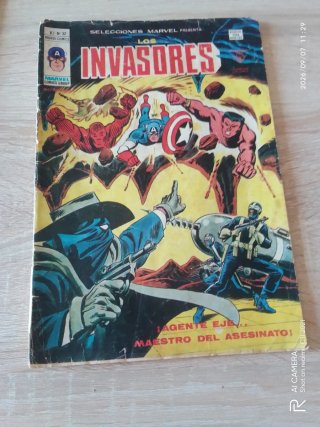 2 Cómics Capitán América antiguos ,Mundi Comics